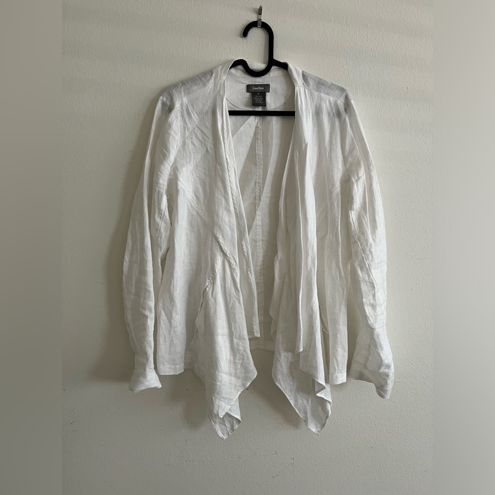 Neiman Marcus white shirt 100% linen